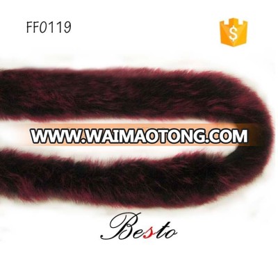 China factory wholesale plumes scarf dyed cheap feather boa